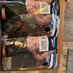 Reebok Stretch Performance Boxer Briefs Underwear (4 Pack) 2XL (44-46). 2 packs